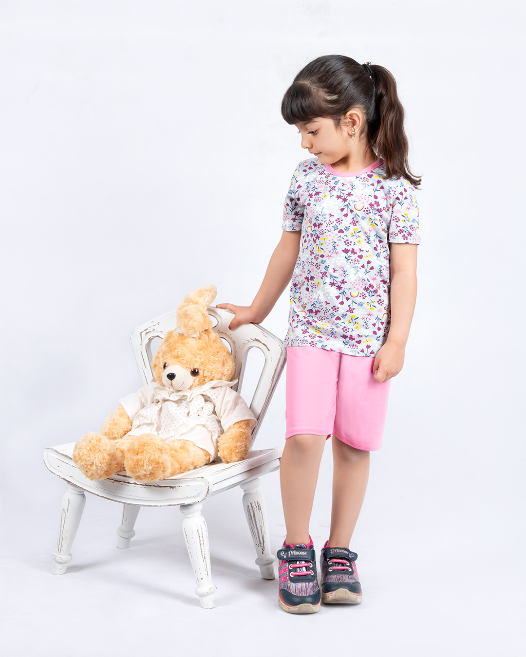 تیشرت و شلوارک دخترانه